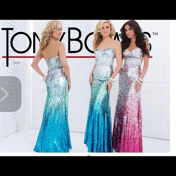 NWT Tony bowls size 4 beautiful formal - Picture 2 of 5